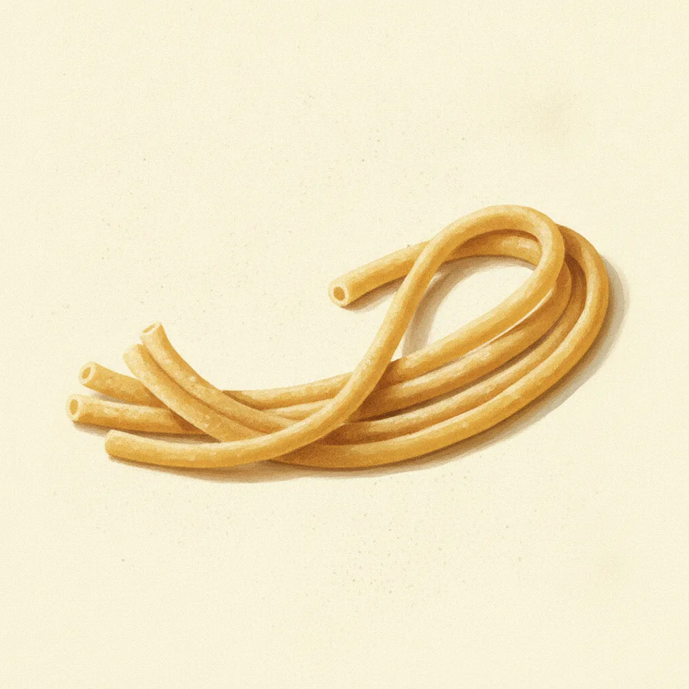 Gouache illustration of Bigoli