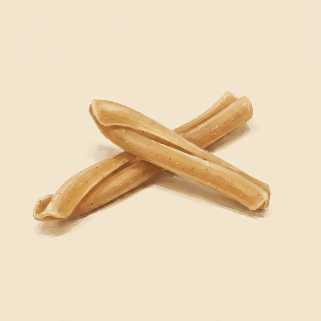 Gouache illustration of Strozzapreti